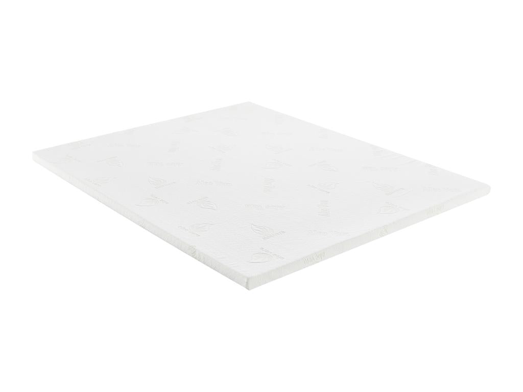 Surmatelas 180x200 cm luxe mémoire de forme coutil aloe Boislis ép.5cm - Boislis QZHN75395