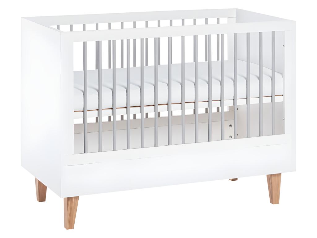 Lit bébé et Armoire Ventoriq Bois COUX16138