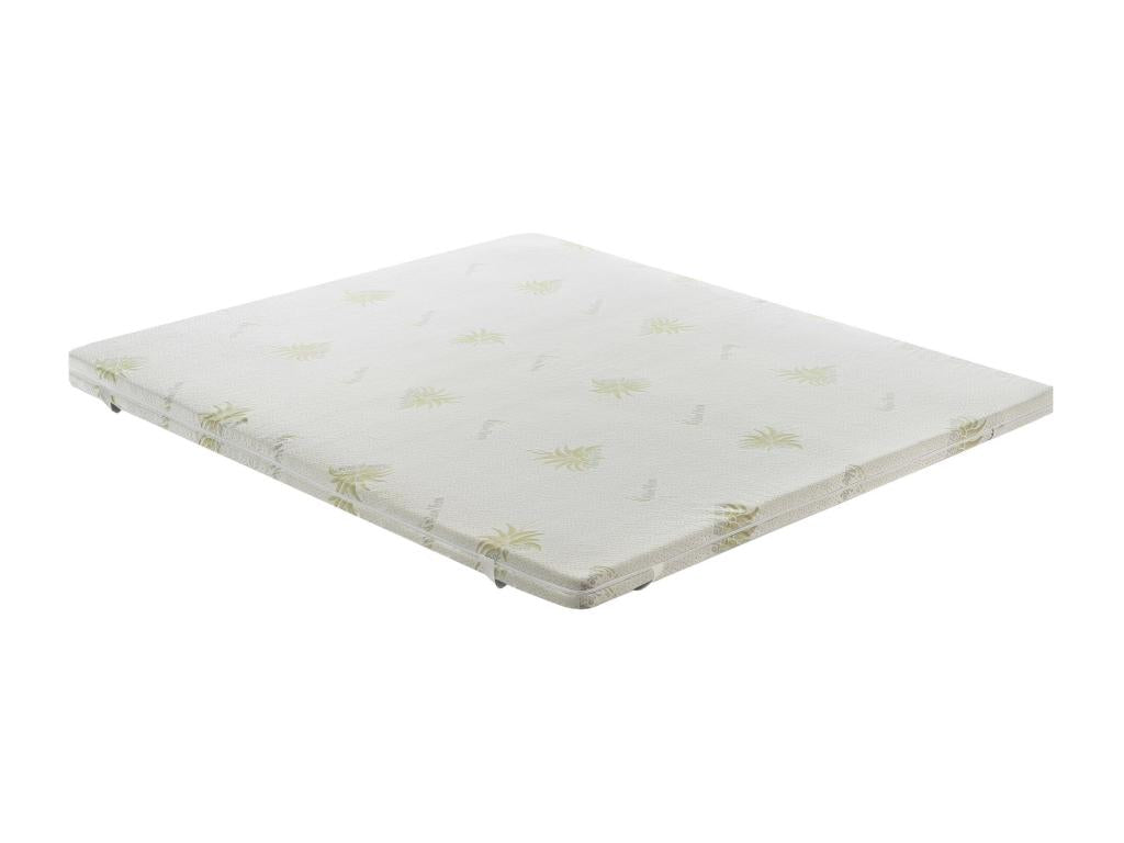 Ventoriq - surmatelas à mémoire de forme - hauteur 5 cm - déhoussable en aloe Ventoriq 135x200 VYMD46333