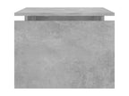 Table basse Gris béton 68x50x38 cm Aggloméré QHCA27481