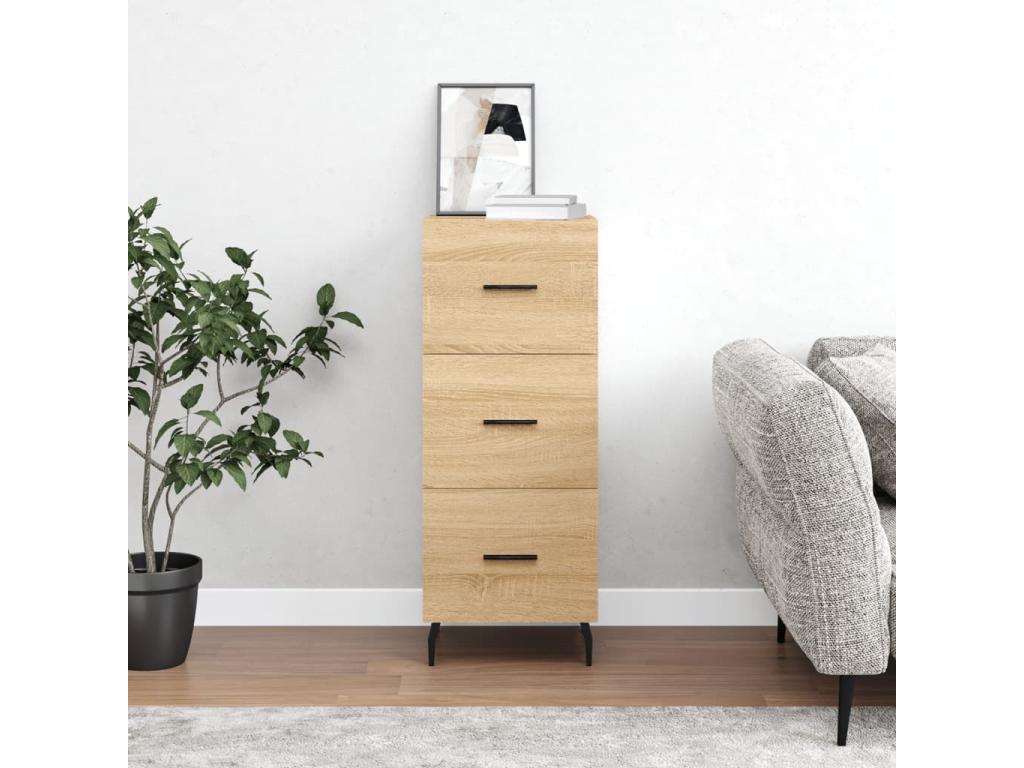 Buffet Chêne Boislis 34,5x34x90 cm Bois d'ingénierie UJVR43737