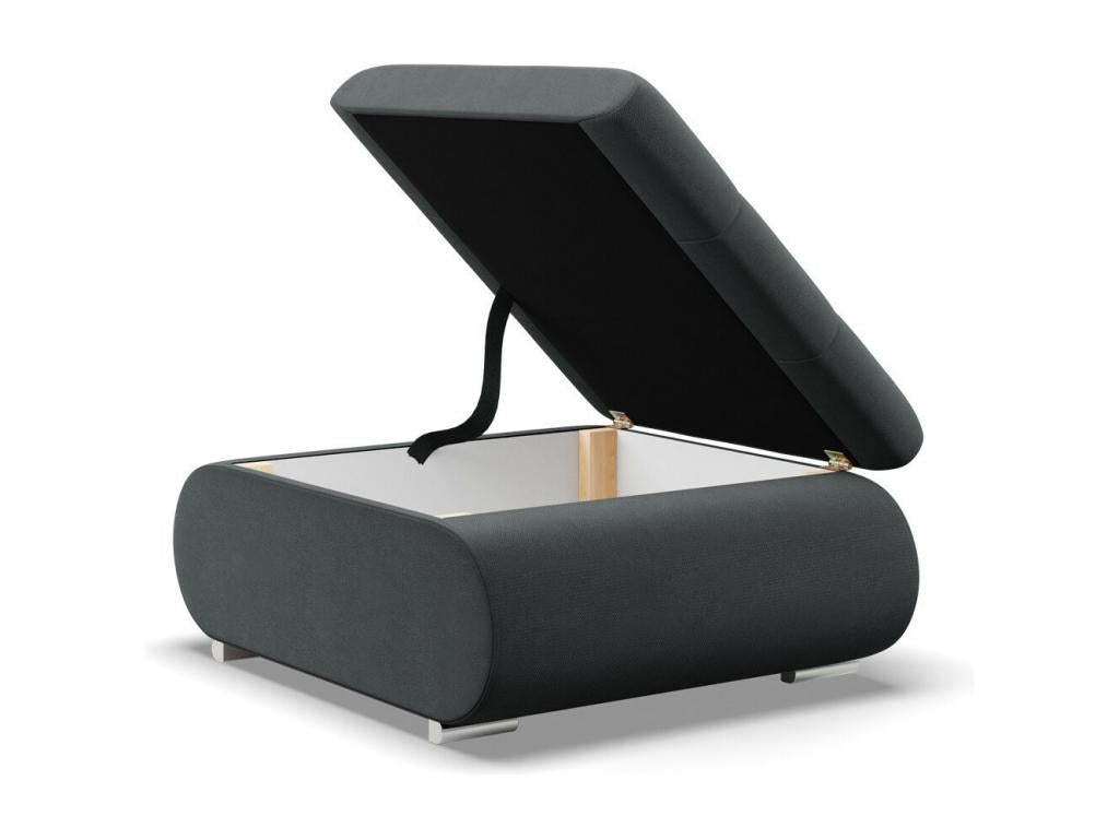 Pouf pour le salon Gris foncé AHFZ43693