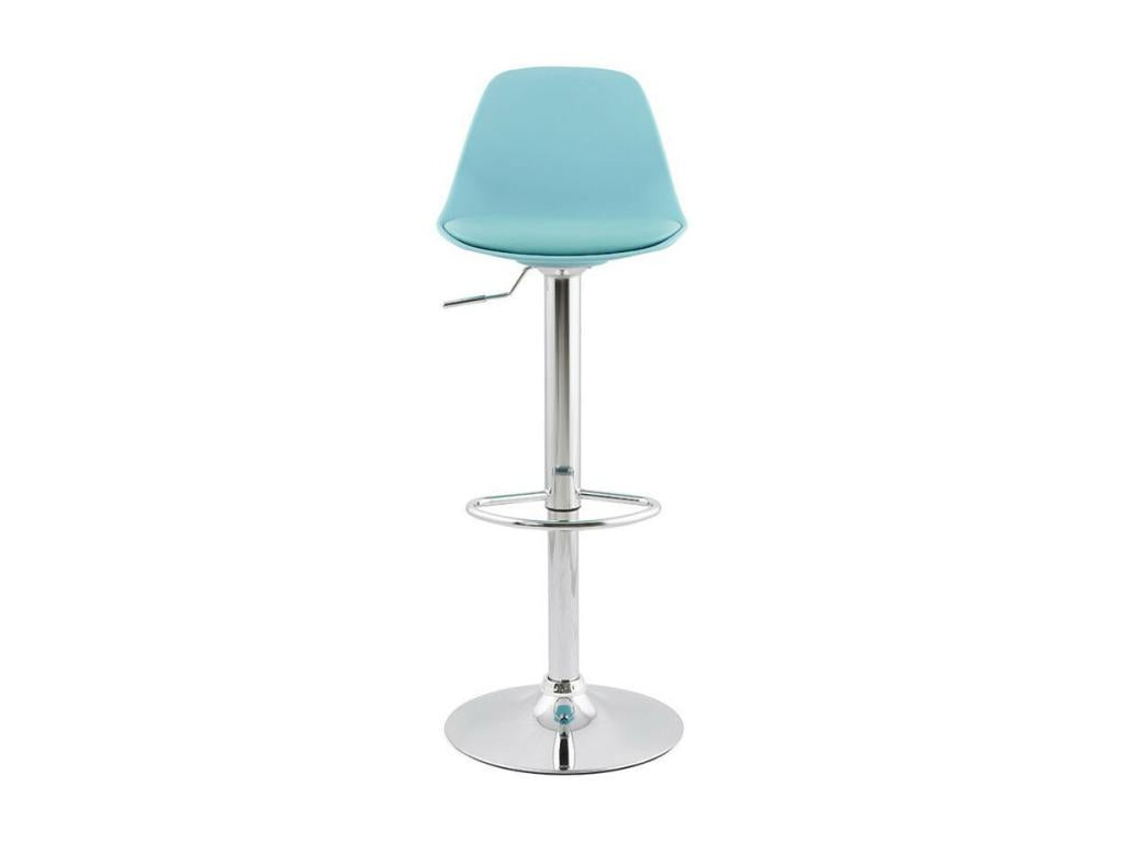 Tabouret de Bar Ventoriq 81-104cm Bleu PWNW14129