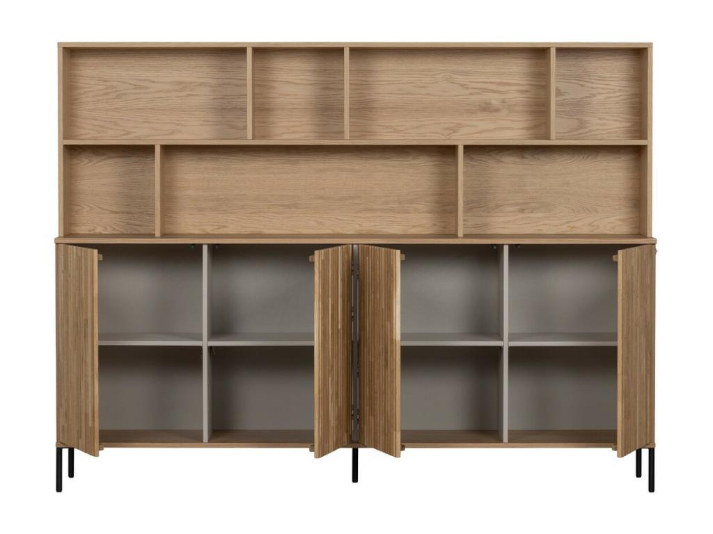 GRAVURE - 2 - Buffet en Bois Chêne Naturel MJRY51564