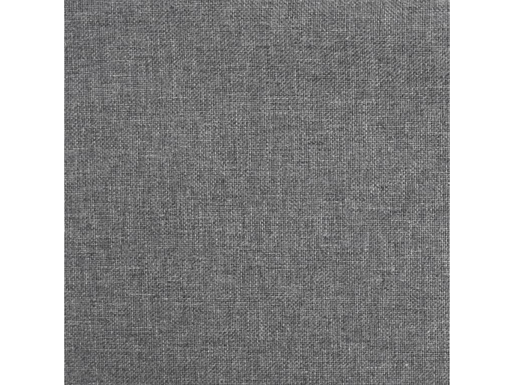 Chaise pivotante à manger Gris clair Tissu DLOO48365