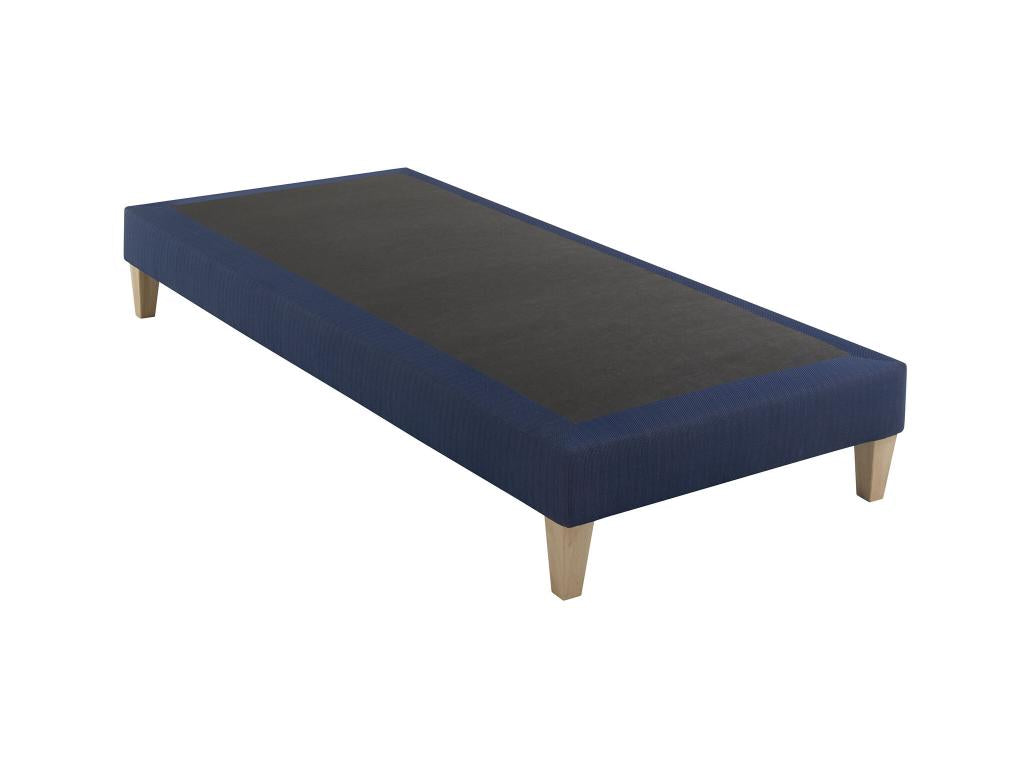 Sommier déco tapissier bleu marine Rêve - Ventoriq 2x70x190 MEVT23008