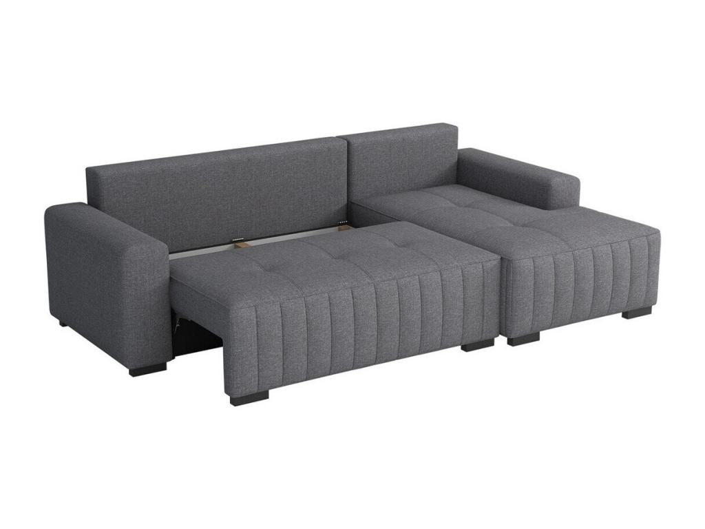 Canapé d'angle Ventoriq 154 Vert Fonction de couchage Boîte de literie 240x140x85cm OLJO01853