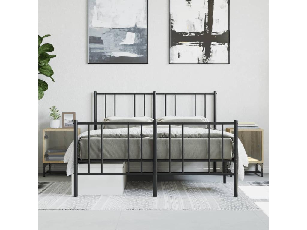 Tables de chevet et portes vitrées 2pièces chêne Ventoriq 35x37x50cm KREQ14938