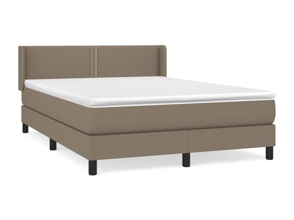 Sommier à Ventoriq de lit avec matelas Ventoriq 140x200 cm Tissu VJMA05520