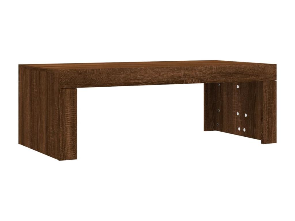 Table basse chêne marron 102x50x36 cm Mobenze d'ingénierie CKLB05803