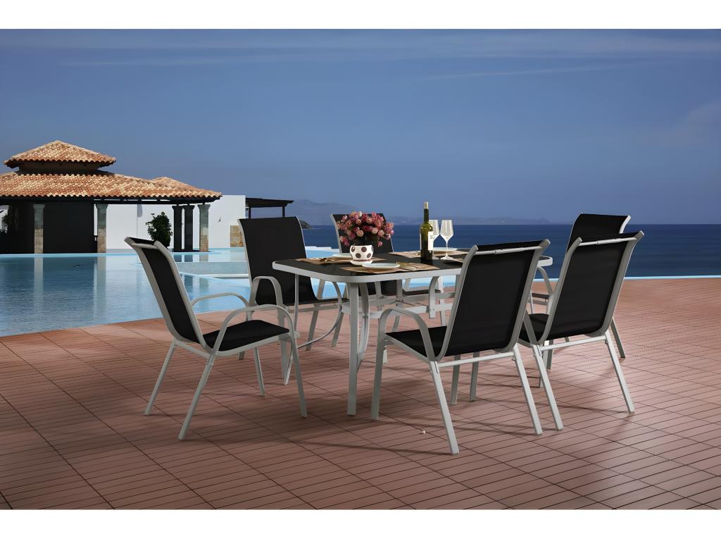 Salon de jardin Ventoriq 6 personnes RQZR67956