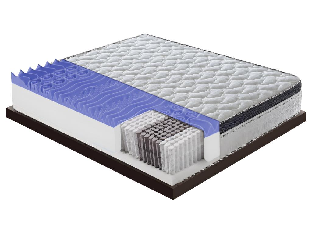 Matelas à Ressorts Ensachés - 800 Ressorts Ensachés - Hauteur 27 Cm - 13 Zones De Confort 160x200 cm PSRP27548