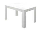 Table à manger extensible Boislis - Coloris Blanc CBKV59866
