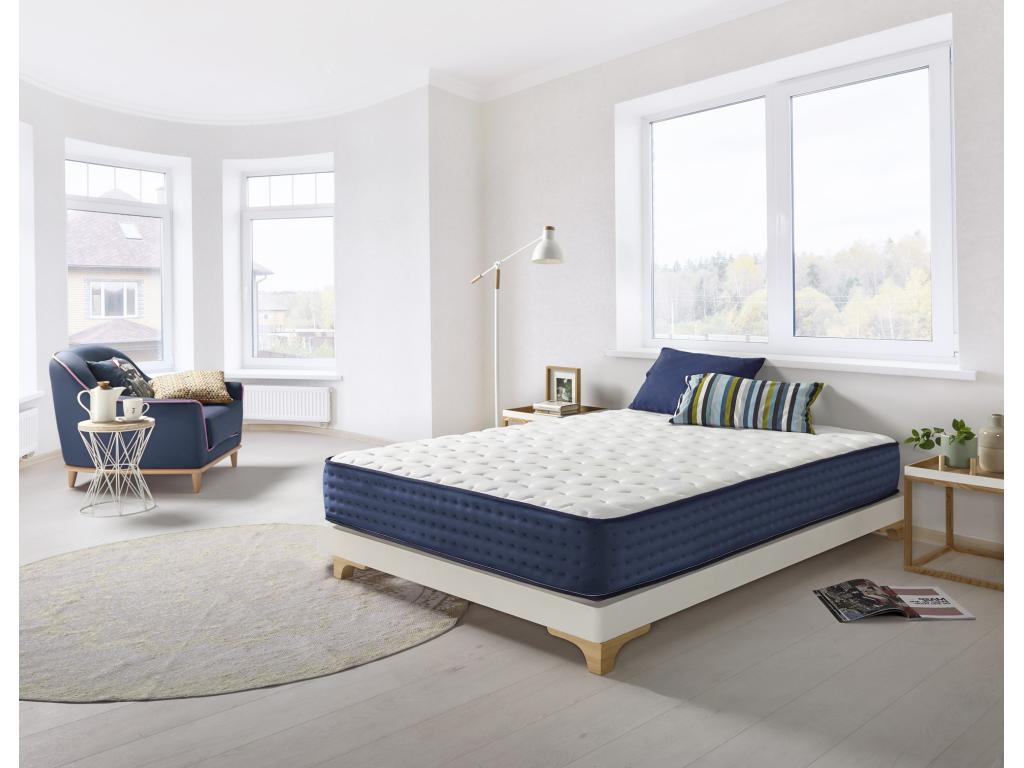 Matelas Boislis Luxury Blue Sensation 90x180 Hauteur 30cm /2 OPVS39017