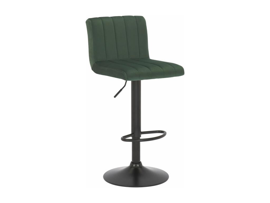 Tabouret de bar x1 métal argentée 40x50x85 cm 10 0005002 GFVB05597