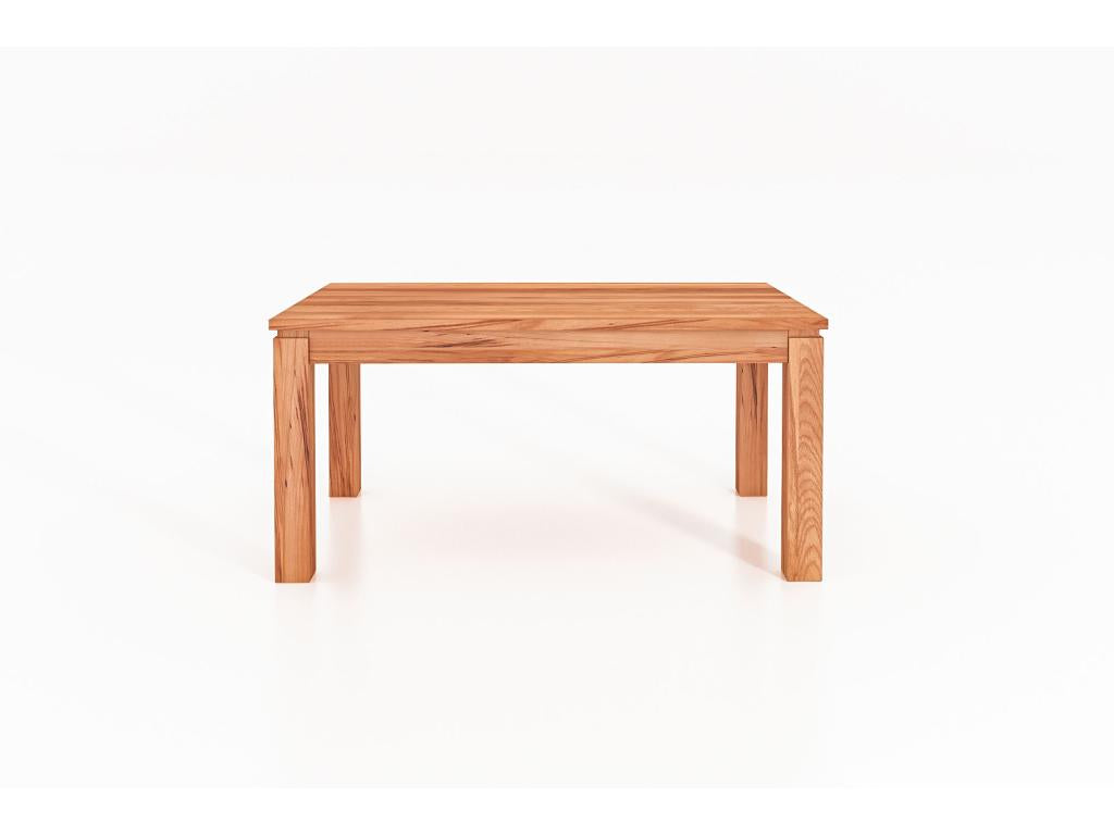 Ventoriq - Table de salle à manger 100x140 en cœur de hêtre huilé naturel YUWQ86811