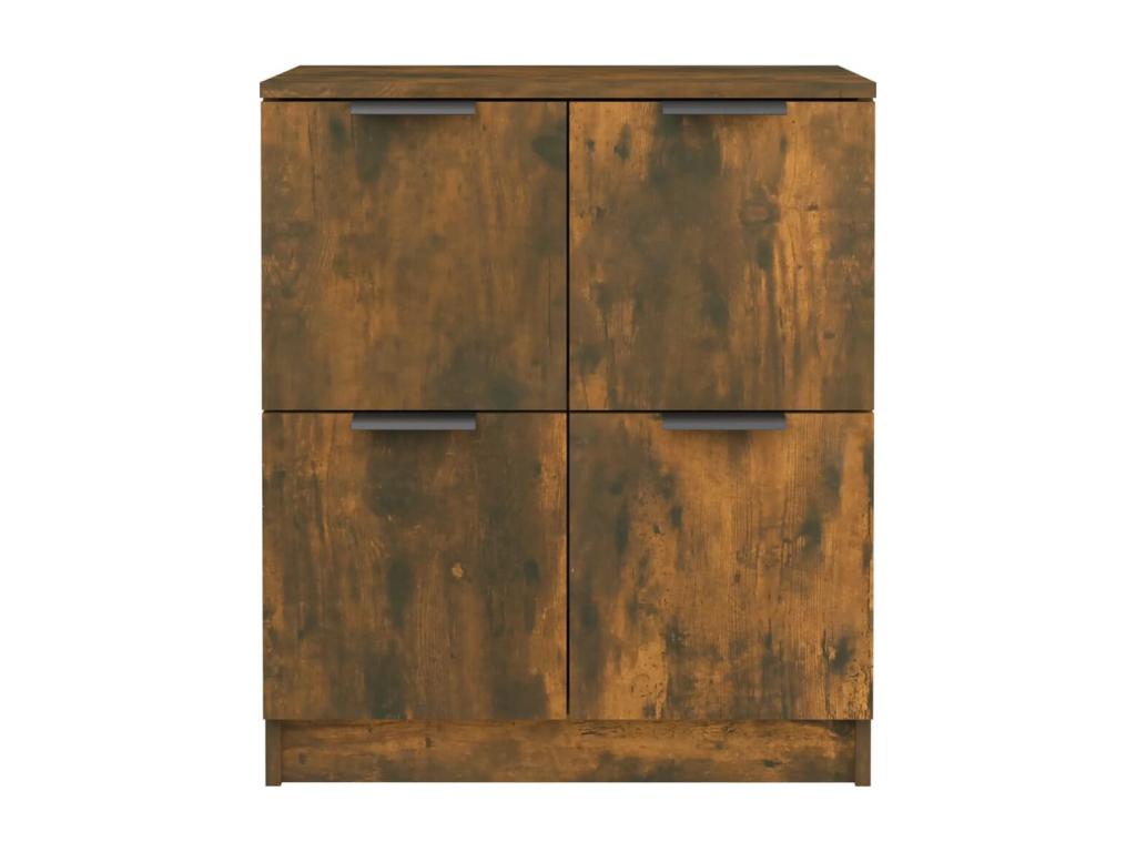 Buffet Chêne fumé 60x30x70 cm Bois d'ingénierie DMSI86521