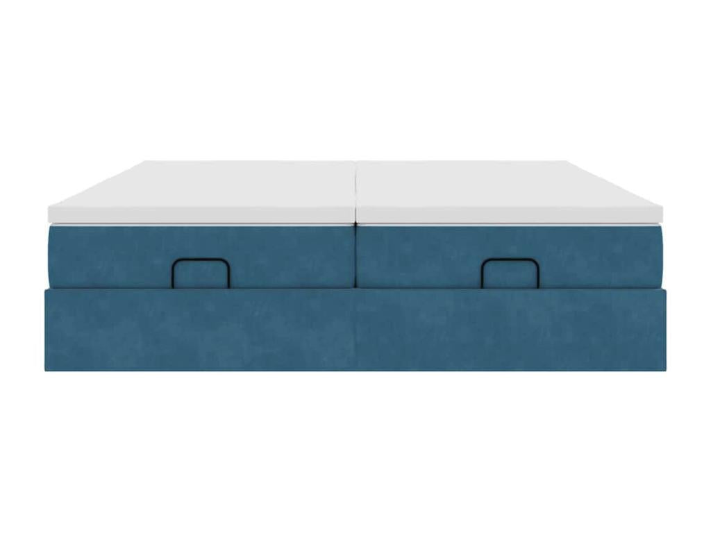 Cadre de lit Mobenze avec matelas bleu foncé 180x200 cm Mobenze XVER75378
