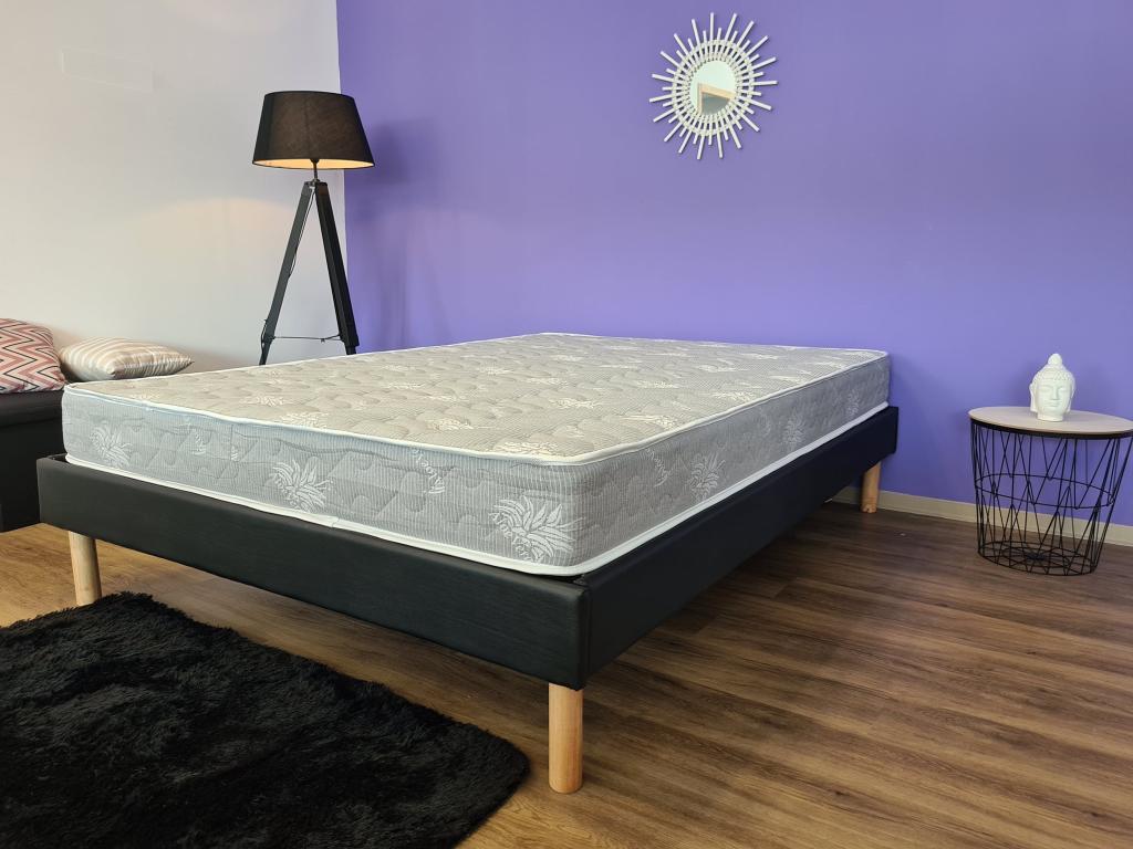 Matelas 70x190x18cm oreiller Boislis-une Face Soutien Ferme Et Une Face Soutien Tres Ferme PRDR06411