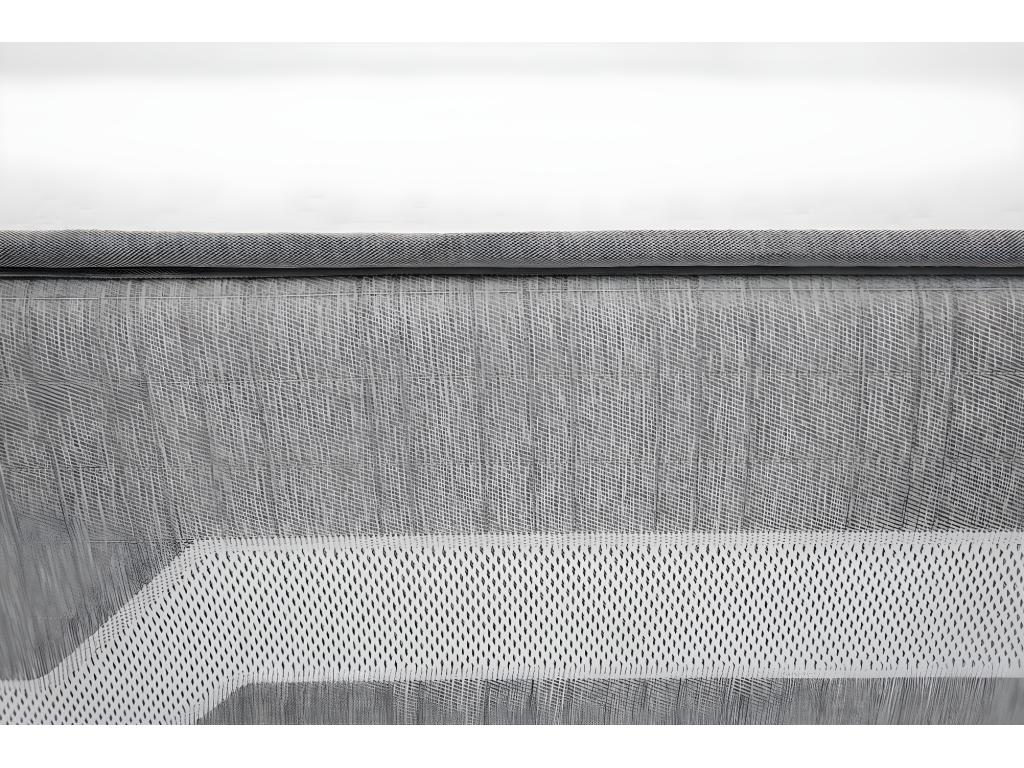 Matelas ressorts Select - 200x200cm - accueil mémoire de forme - 26 cm JUNB52406