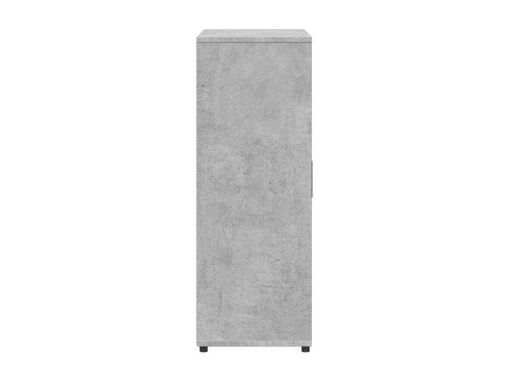 Buffet gris béton 60x31x84 cm bois d'ingénierie XDEZ11831