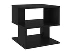 Table d'appoint Noir 40x40x40 ALUR75545